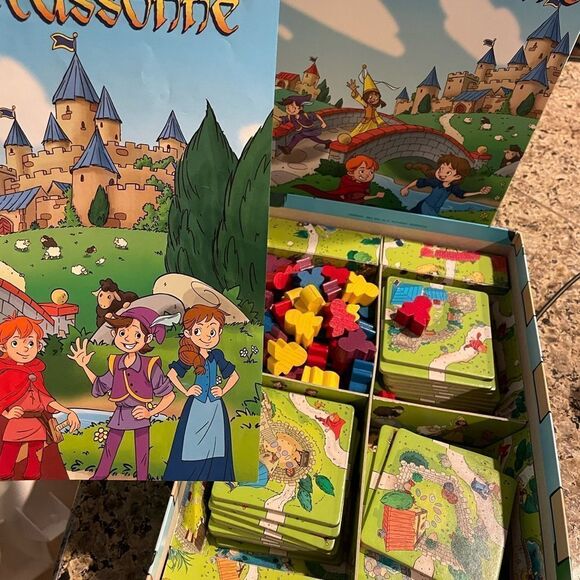 My First Carcassonne Kids Board Game - Picture 3 of 11